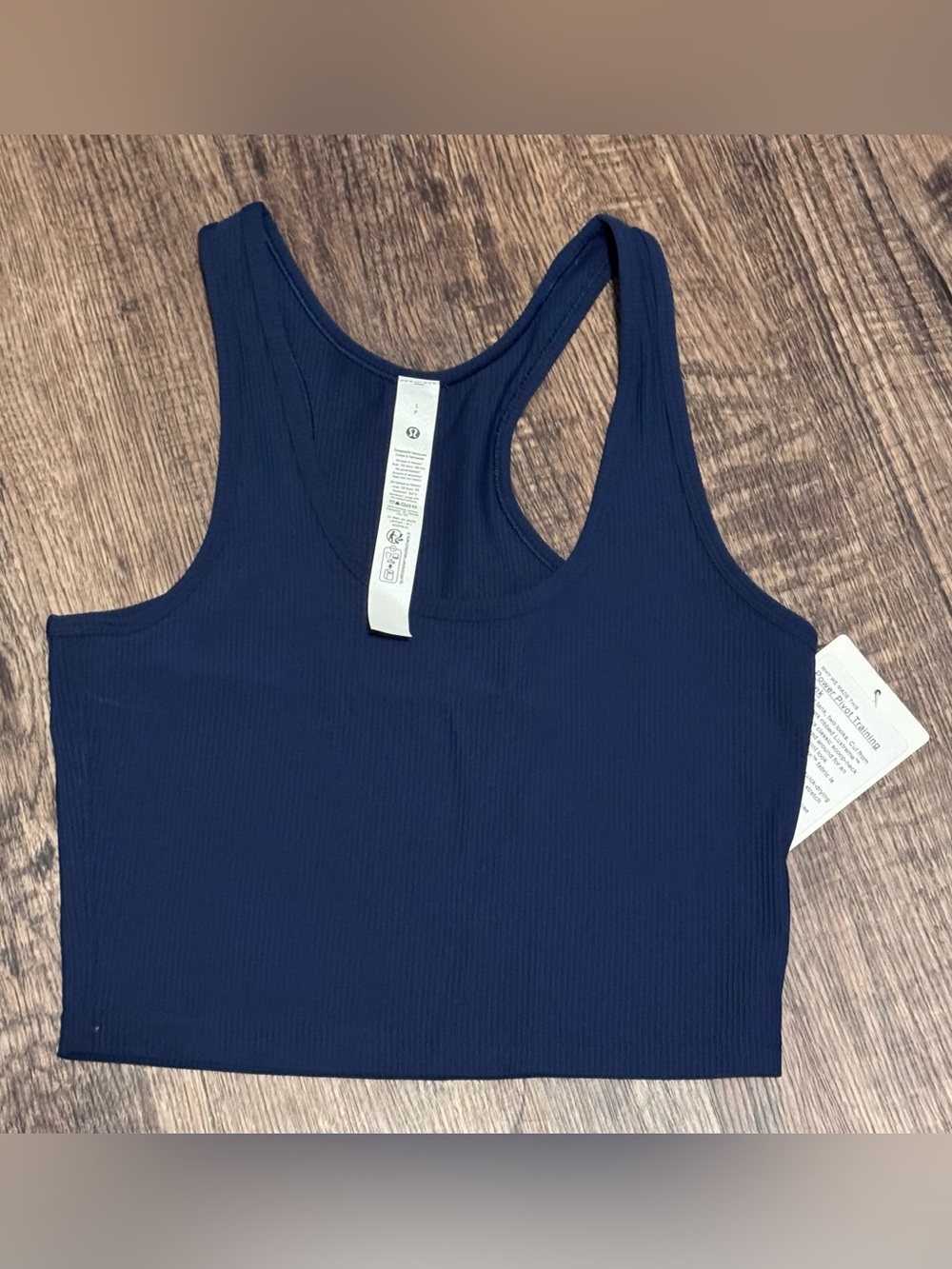 Lululemon Power Pivot Training Tank Top - Club Blue